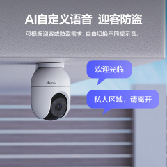 【海康】 摄像头 C8C/300万 /4G 终身流量