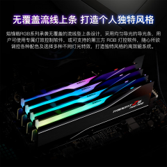 芝奇台式机内存 焰锋戟RGB DDR5 32G 6000 套条 16G*2 AMD EXPO专用条 C28 (21049)