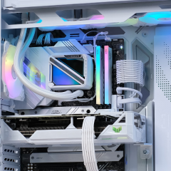 钛钽一体式水冷 SJ-A090 360 黑色 CPU散热器 ARGB光效 支持intel/AMD (21202)