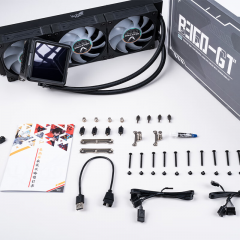 瓦尔基里一体式水冷 B360-GT VK 散热器 3.95吋IPS液晶屏  ARGB光效 (21245)