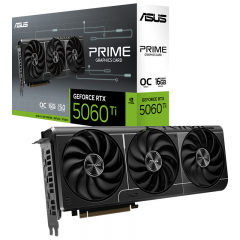 华硕显卡 PRIME RTX 5060Ti 16G 三风扇/DP+HDMI (21287)