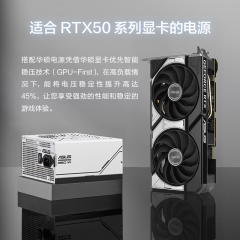 华硕显卡 DUAL RTX 5060Ti O8G 雪豹 双风扇/DP+HDMI (21264)