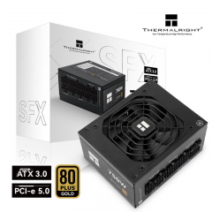 利民电源 额定750W TR-TGFX750 ATX3.0 SFX金牌全模组 原生PCIE5.0 全日系电解电容 (19240)