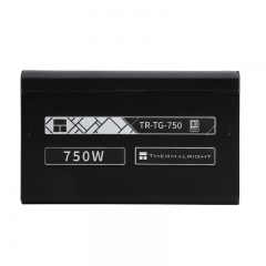 利民电源 额定750W TR-TG750 ATX3.0电源 金牌全模组 原生PCIE5.0 全日系电解电容 (19735)