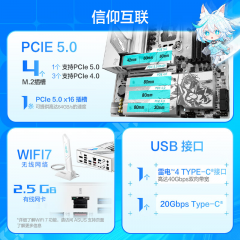 华硕主板 ROG STRIX B860-G GAMING WIFI S 小吹雪 15代/DDR5/HDMI+DP (21405)