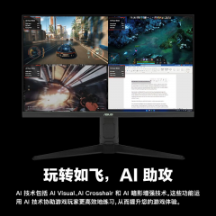 华硕显示器 VG27AQML5A 战杀 电竞 27寸/2K/FastIPS/原生300Hz HDMI+DP (24102)