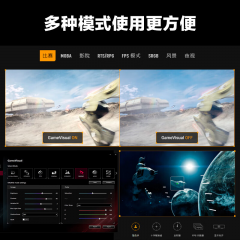 华硕显示器 VG27AQML5A 战杀 电竞 27寸/2K/FastIPS/原生300Hz HDMI+DP (24102)