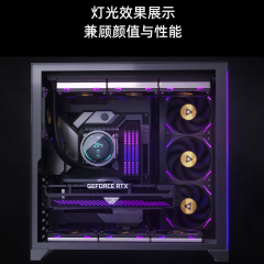 钛钽一体式水冷 LX800 PRO 360 黑色 圆形双屏 Intel版 (20192)
