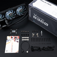 瓦尔基里一体式水冷 B360 VK 黑 2吋IPS液晶屏  ARGB光效