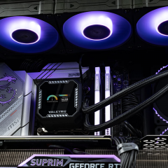 瓦尔基里一体式水冷 B360 VK 黑 2吋IPS液晶屏  ARGB光效