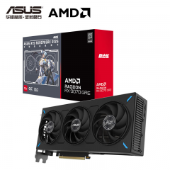 华硕显卡 ATS RX9070GRE O12G 巨齿鲨 三风扇/DP+HDMI (21369)
