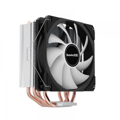 航嘉 冷静王冰封400 V2炫彩 4热管 CPU风扇 散热器 (21631)