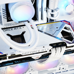 钛钽一体式水冷 SJ-A080 360 白色 散热器 ARGB光效 支持双平台 intel/AMD (21506)