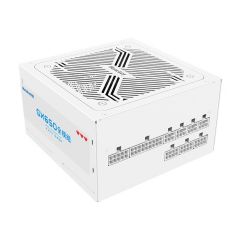 航嘉 额定650W GX650 白色 金牌全模组 ATX3.1 80PLUS认证 宽幅电源 (20706)