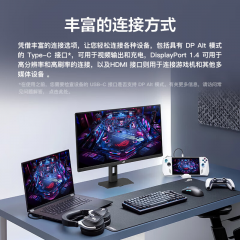 华硕显示器 ROG XG27ACMEG 27寸/2K/超频260Hz/FastIPS HDMI+DP (22069)