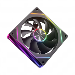 动力火车 棱镜 8PRO 机箱风扇12CM ARGB 无限镜灯效 黑色 正叶 南京仓发货 (21875)  10送1